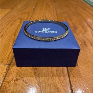 Swarovski Gold Bangle